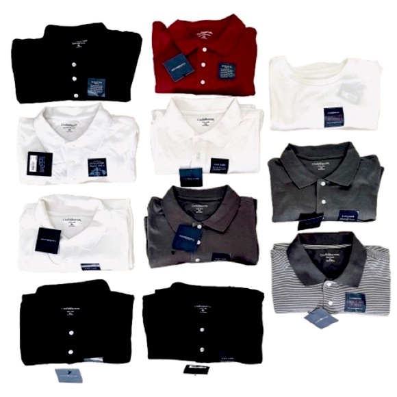 👕🏌️ CROFT & BARROW Men’s XL Golf Shirt Lot | 11 NWT Preppy Polos Tee | $350 MSRP - Picture 1 of 15
